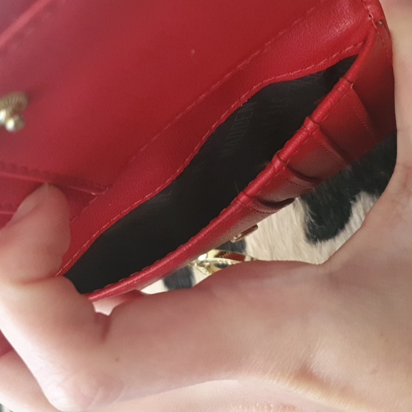 BNWOT Steve Madden red wallet (has defect) - Picture 10 of 11